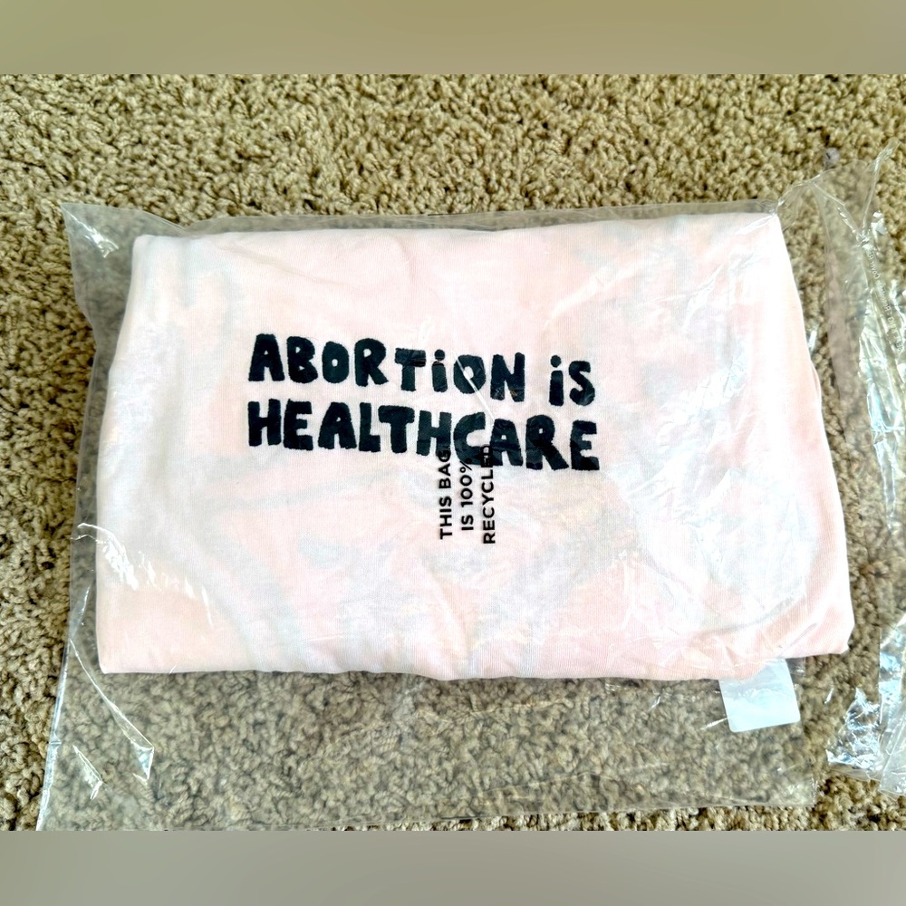 CHNGE “Abortion is Healthcare” Pink Long Sleeve